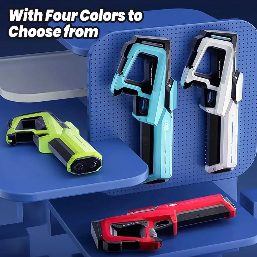 Nowe elektryczne zabawki wodne pistolety lato odkryty plaża bitwa gra w pełni automatyczna indukcja wchłaniająca wodę pistolety natryskowe dla chłopców prezent