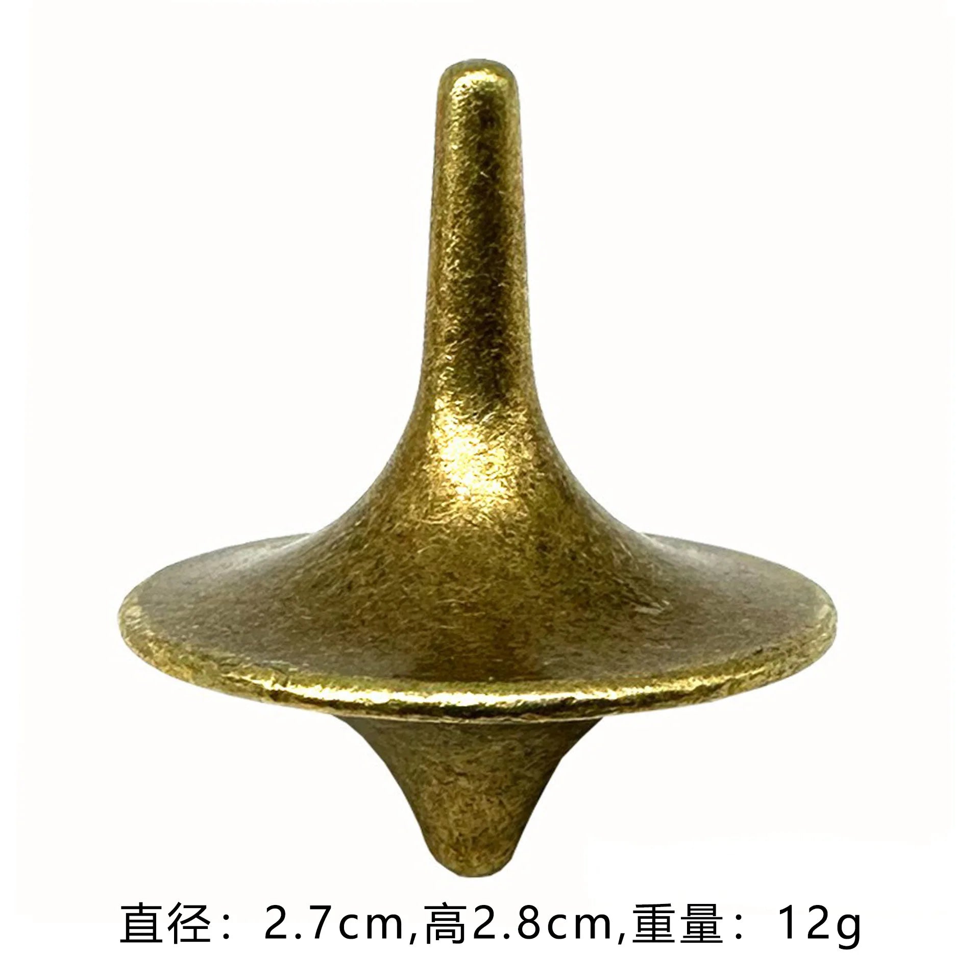 Mini Żyroskop Inception Metalowy Mosiężny Obrotowy Żyroskop Dekompresyjny Kreatywny Żyroskop Biurkowy dla Dorosłych Mini Ręczny Wirnik