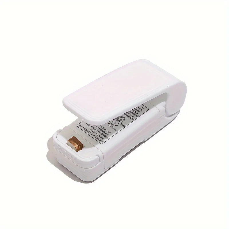 Mini zgrzewarka do torebek, przenośny klips do torebek plastikowych, maszyna do zgrzewania żywności, zgrzewarka do przekąsek, gadżety kuchenne