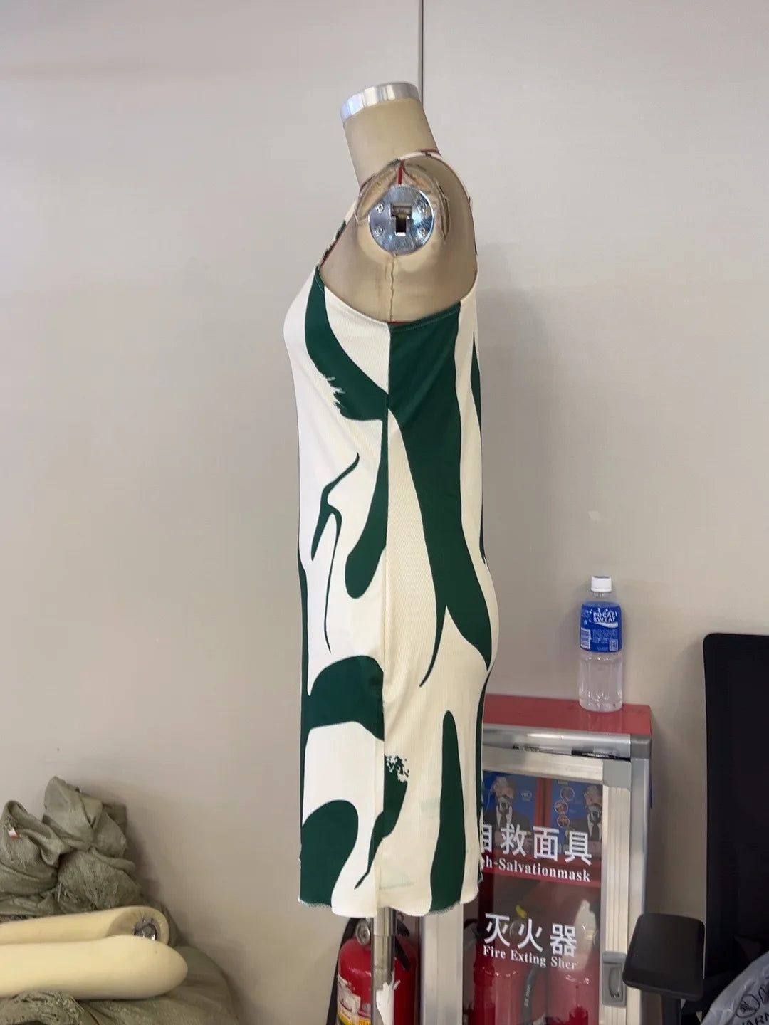 nowa wiosenna i letnia sukienka damska z nadrukiem, seksowna, z odkrytymi ramionami, sznurowana, luźna